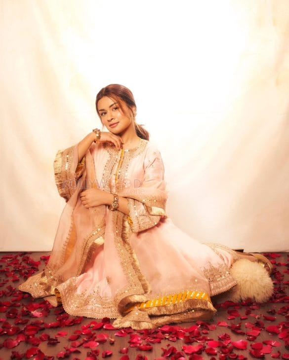 Gorgeous Avneet Kaur In A Rose Pink Kurta And Salwar Photos 01 (302443 ...