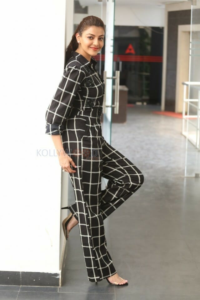 Actres Kajal Aggarwal Interview Pictures