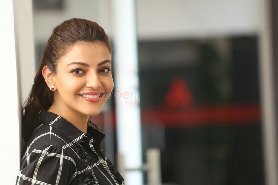 Actres Kajal Aggarwal Interview Pictures