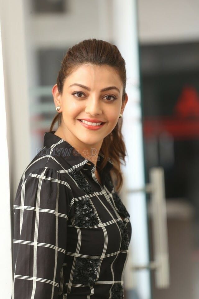 Actres Kajal Aggarwal Interview Pictures