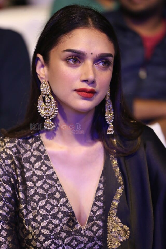 Actress Aditi Rao Hydari At Antariksham Movie Pre Release Event Pictures