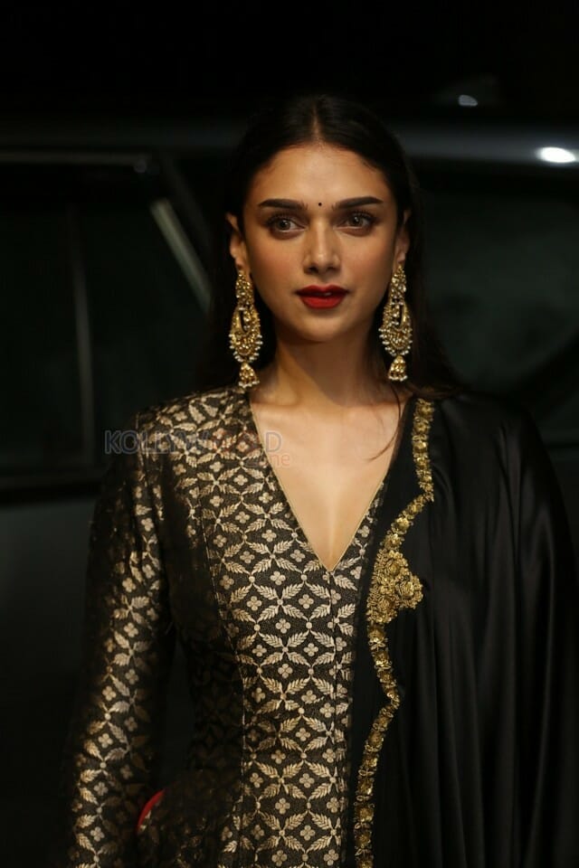 Actress Aditi Rao Hydari At Antariksham Movie Pre Release Event Pictures