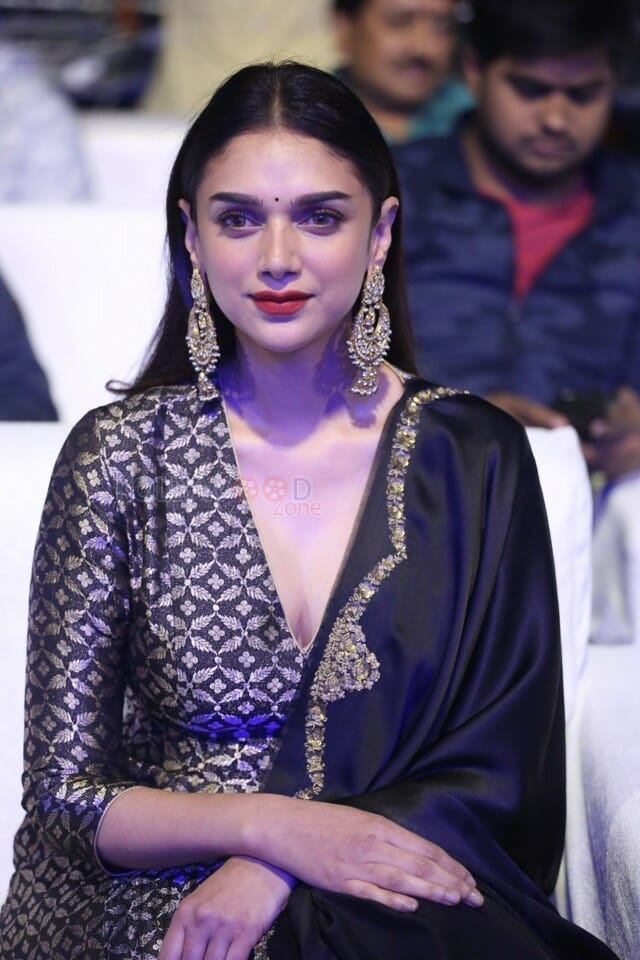 Actress Aditi Rao Hydari At Antariksham Movie Pre Release Event Pictures