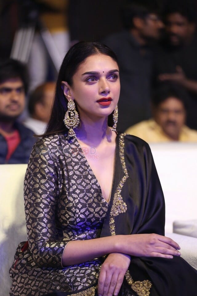 Actress Aditi Rao Hydari At Antariksham Movie Pre Release Event Pictures