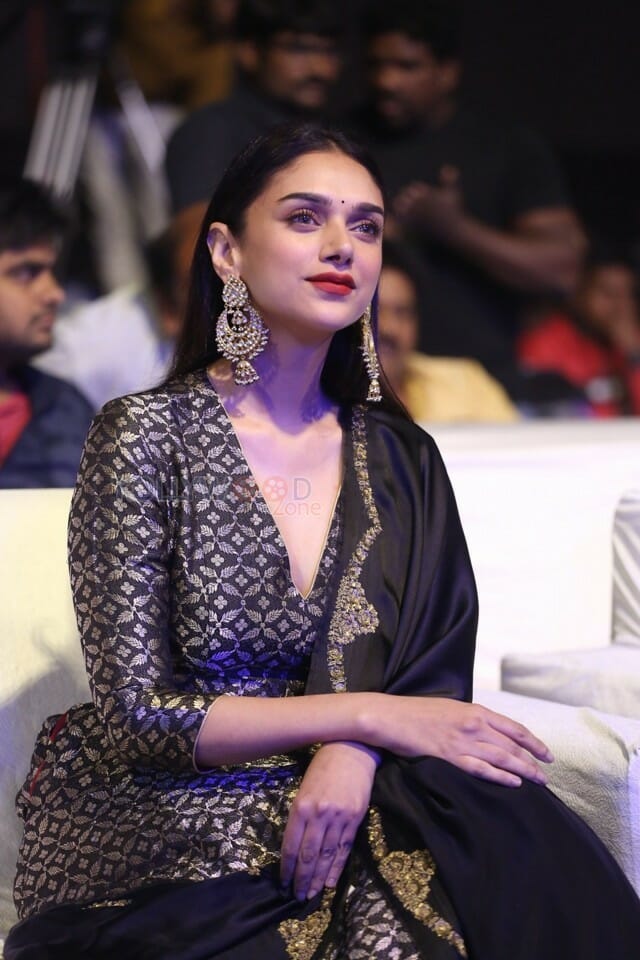 Actress Aditi Rao Hydari At Antariksham Movie Pre Release Event Pictures