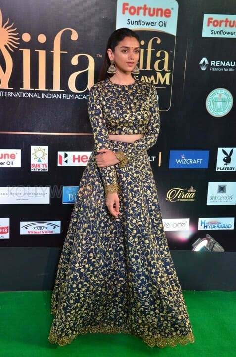 Actress Aditi Rao Hydari At Iifa Utsavam Photos