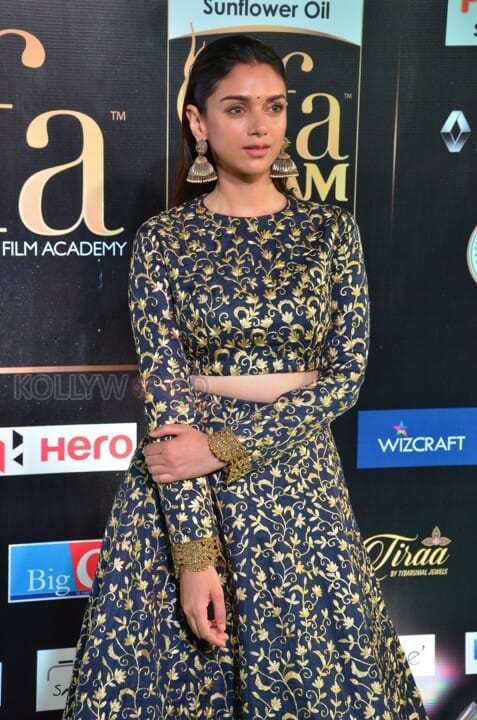 Actress Aditi Rao Hydari At Iifa Utsavam Photos