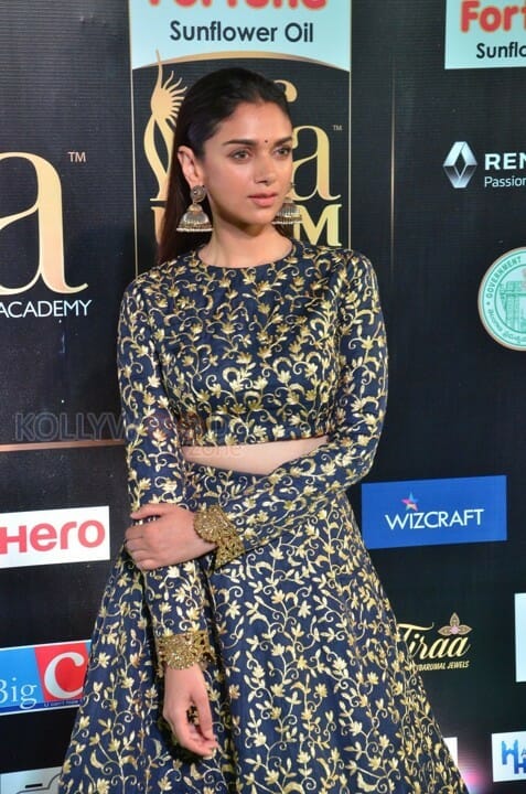 Actress Aditi Rao Hydari At Iifa Utsavam Photos