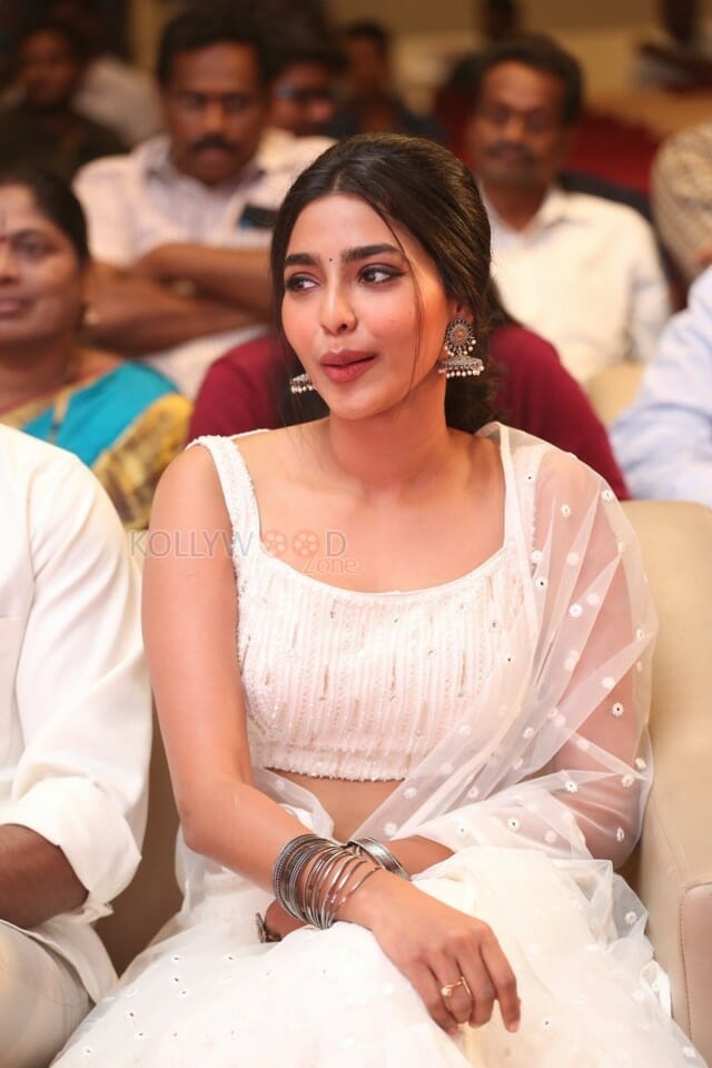 Actress Aishwarya Lekshmi At Action Movie Pre release Event Photos