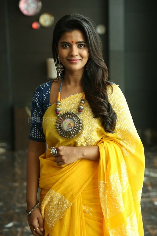 Actress Aishwarya Rajesh At Production No Launch Photos