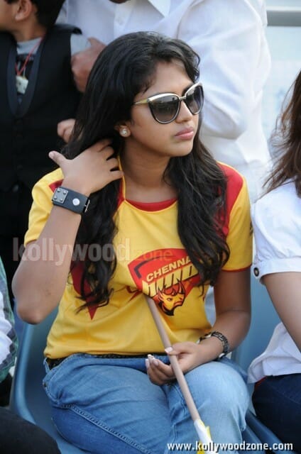 Actress Amala Paul At Ccl Match Photos