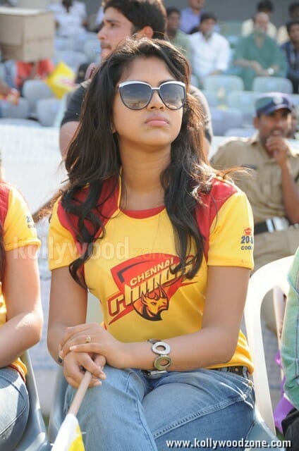 Actress Amala Paul At Ccl Match Photos