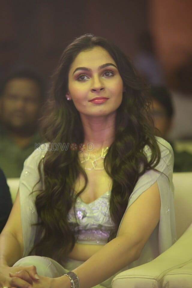 Actress Andrea Jeremiah At Vishwaroopam Audio Launch Photos