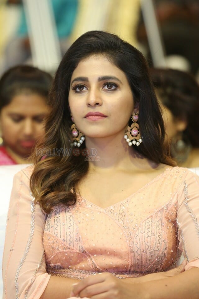 Actress Anjali At Nishabdham Pre Release Event Stills