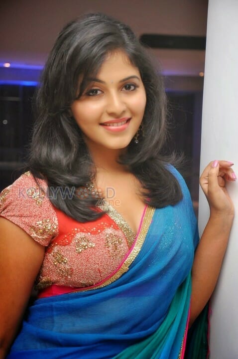 Actress Anjali Hot Cleavage Photos