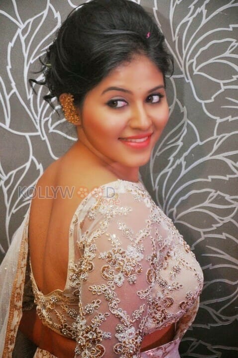 Actress Anjali Saree Stills