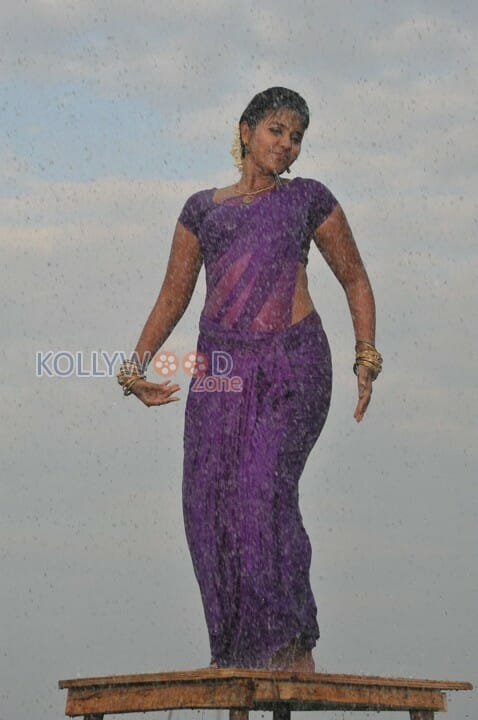 Actress Anjali Sexy Rain Dance Pictures