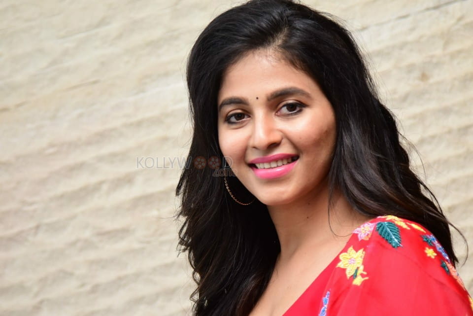 Actress Anjali at Vakeel Saab Movie Promo Event Stills