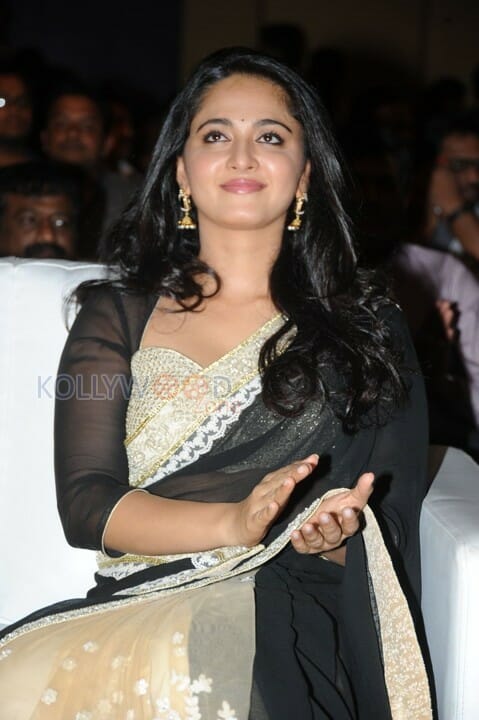 Actress Anushka Shetty Saree Stills