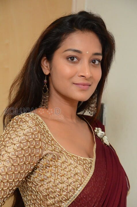 Actress Bhanu At Aavu Puli Madhyalo Prabhas Pelli Song Launch At Radio City Photos