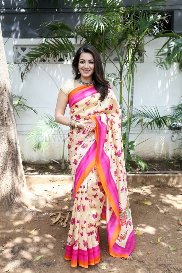 Actress Catherine Tresa At Production No Shooting Photos