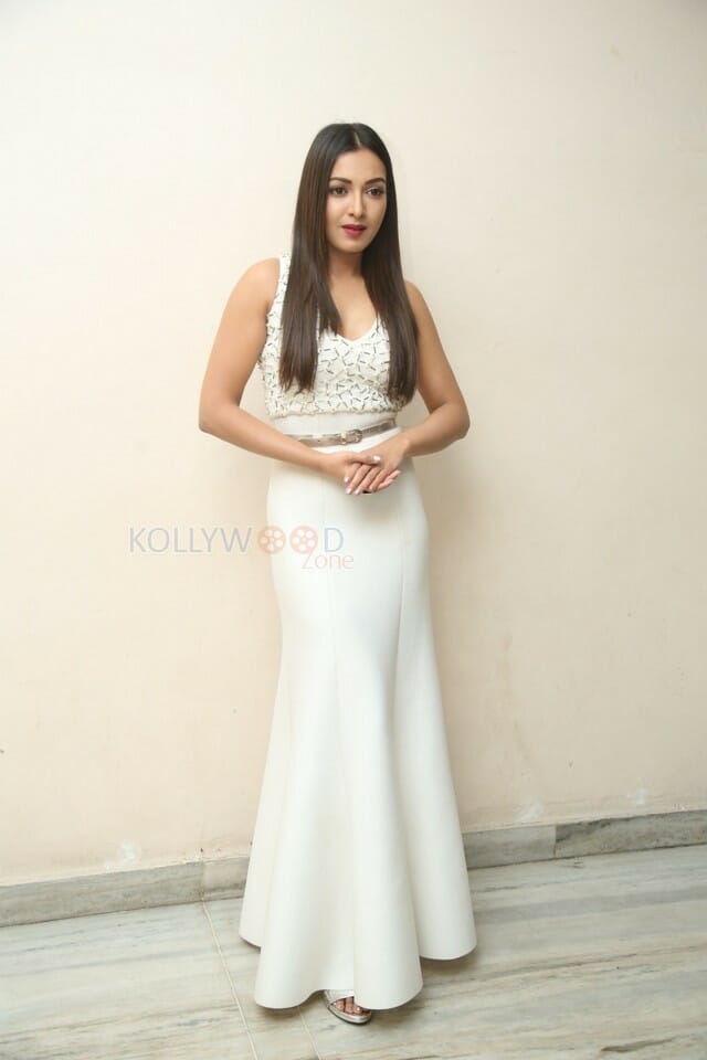 Actress Catherine Tresa At Vadaladu Movie Press Meet Photos