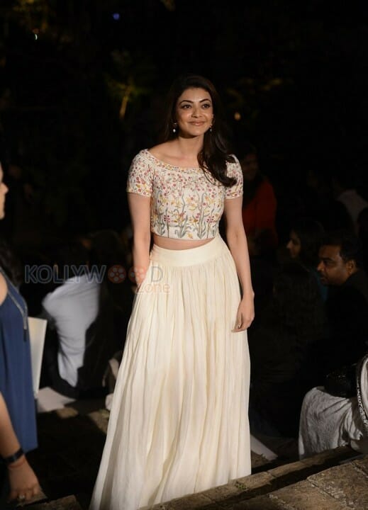 Actress Kajal Agarwal At Lakme Fashion Week Photos