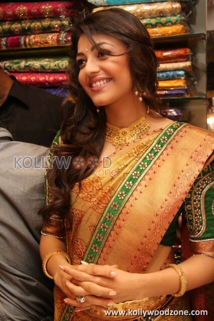 Actress Kajal Agarwal Saree Photos