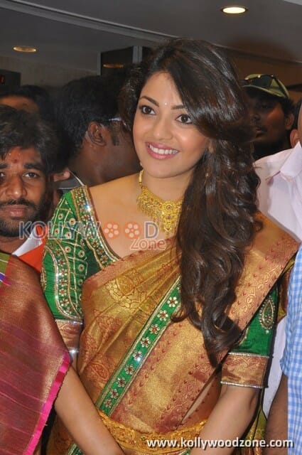 Actress Kajal Agarwal Saree Photos