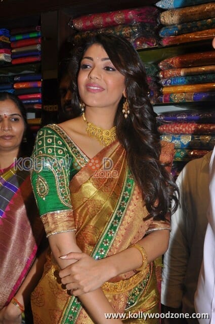 Actress Kajal Agarwal Saree Photos