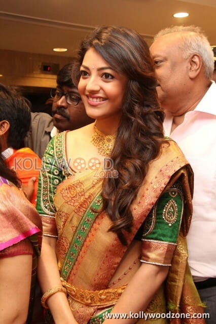 Actress Kajal Agarwal Saree Photos