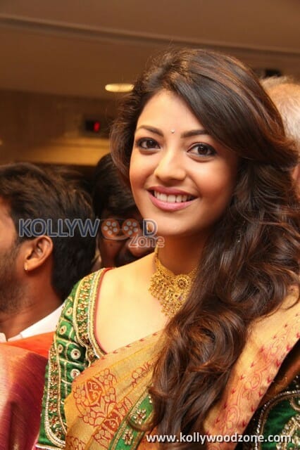 Actress Kajal Agarwal Saree Photos