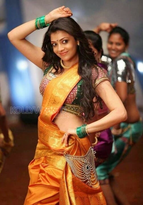 Actress Kajal Agarwal Sexy Song Dance Pictures