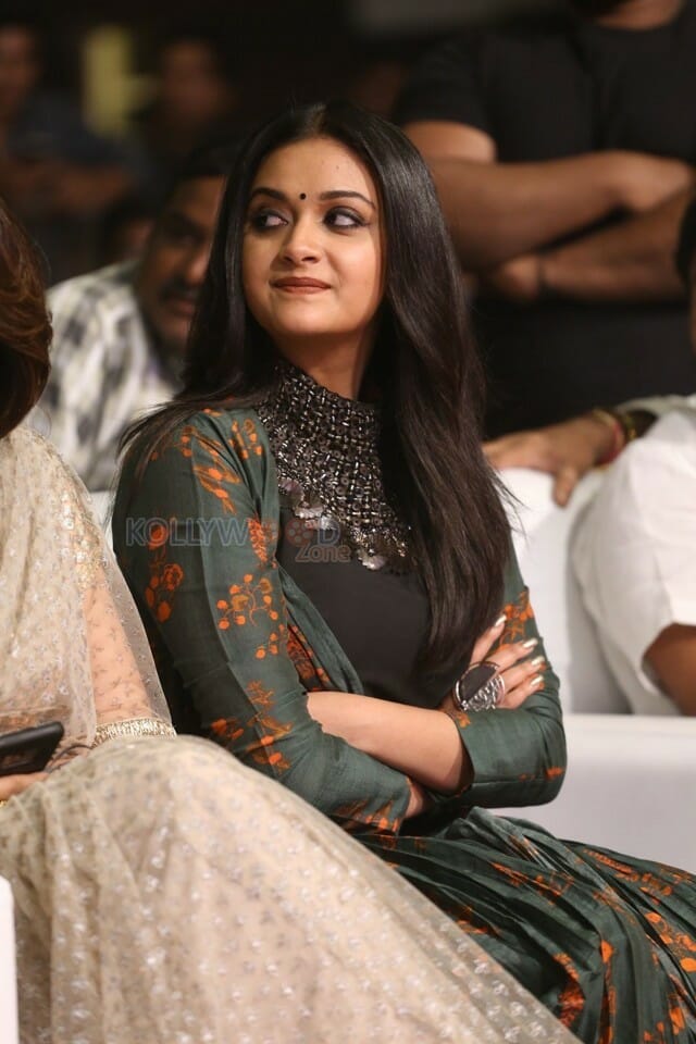 Actress Keerthy Suresh Black Dress Photos