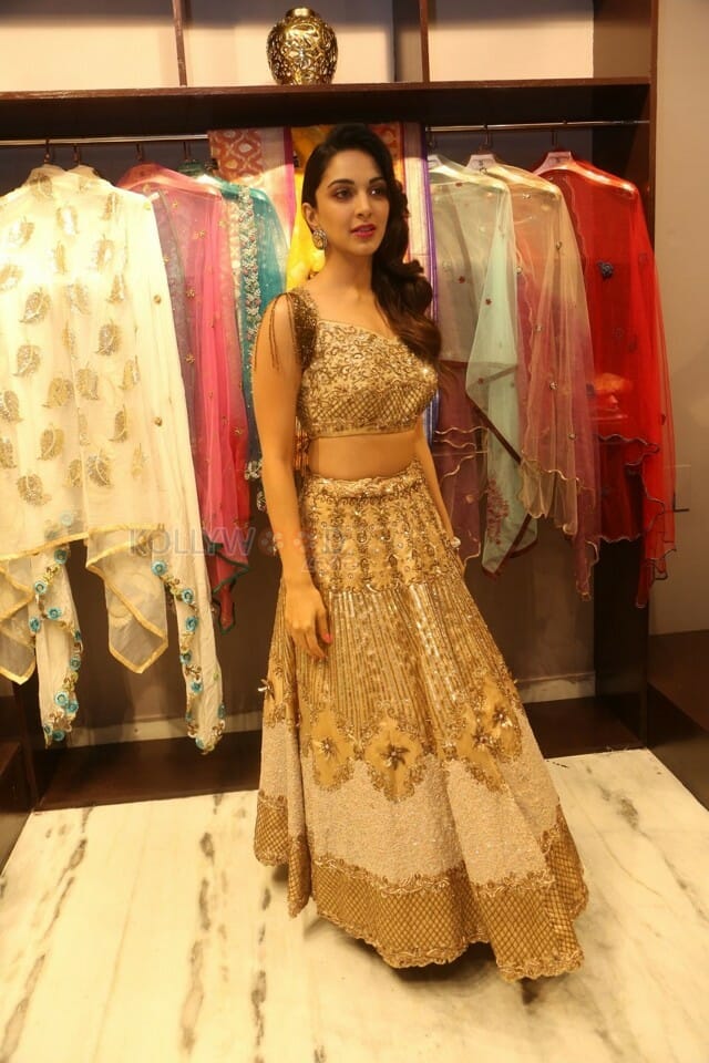 Actress Kiara Advani At Sirisha Reddy Flagship Store Launch Photos