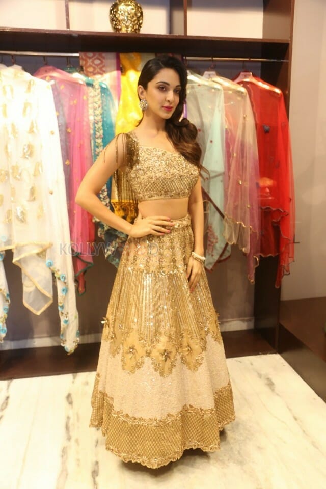 Actress Kiara Advani At Sirisha Reddy Flagship Store Launch Photos