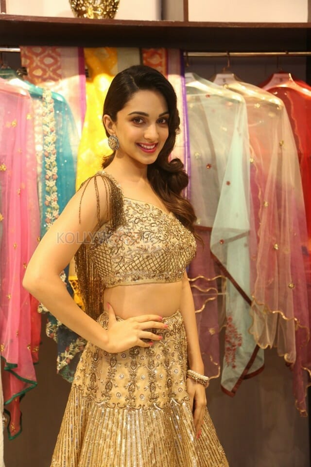 Actress Kiara Advani At Sirisha Reddy Flagship Store Launch Photos