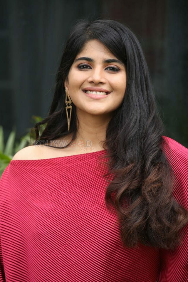 Actress Megha Akash at Raja Raja Chora Movie Interview Pictures