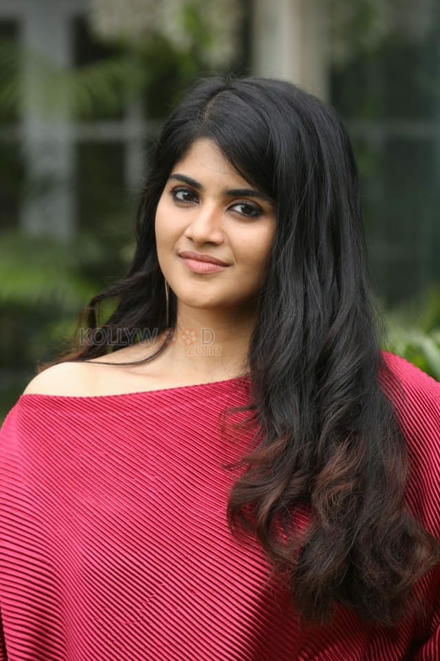 Actress Megha Akash at Raja Raja Chora Movie Interview Pictures