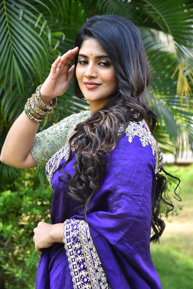 Actress Megha Akash at Vikkatakavi Pre Release Press Meet Pictures 01