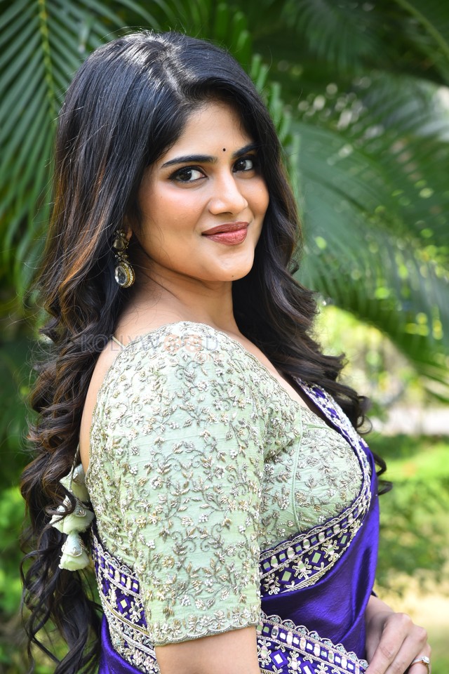 Actress Megha Akash at Vikkatakavi Pre Release Press Meet Pictures 03