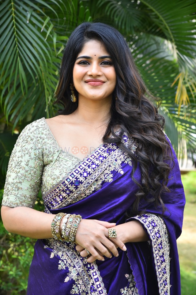 Actress Megha Akash at Vikkatakavi Pre Release Press Meet Pictures 04