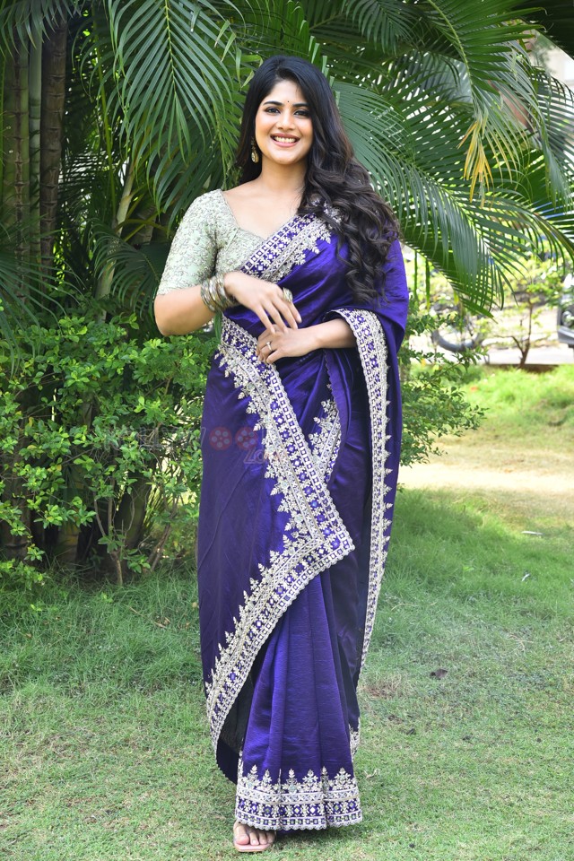 Actress Megha Akash at Vikkatakavi Pre Release Press Meet Pictures 06