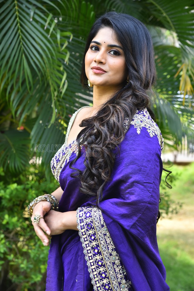 Actress Megha Akash at Vikkatakavi Pre Release Press Meet Pictures 27