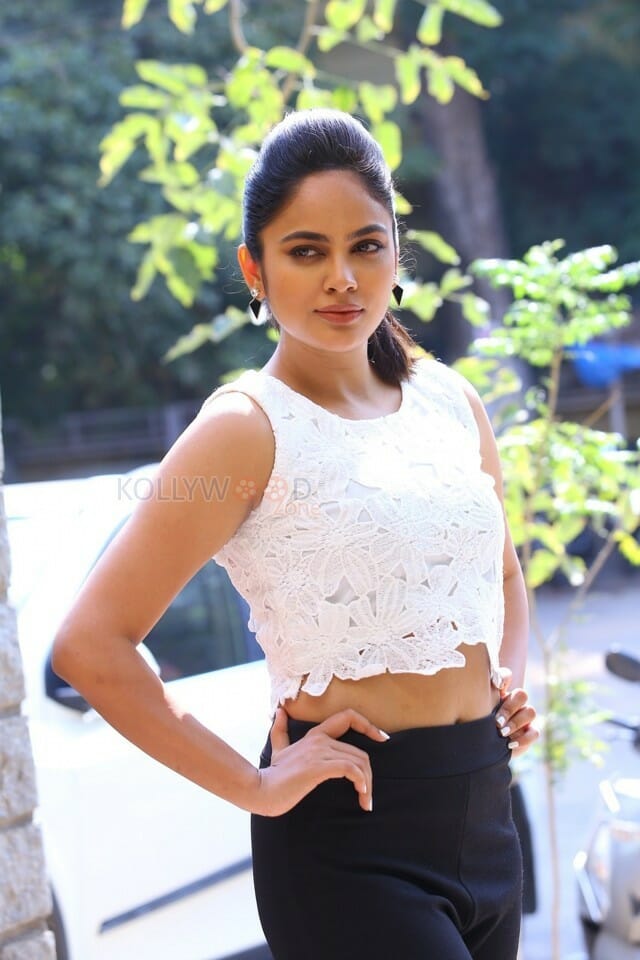 Actress Nandita Swetha At Bluff Master Interview Pictures