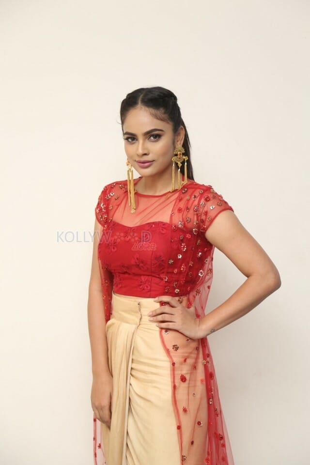 Actress Nandita Swetha At Seven Movie Single Track And Teaser Launch Pictures