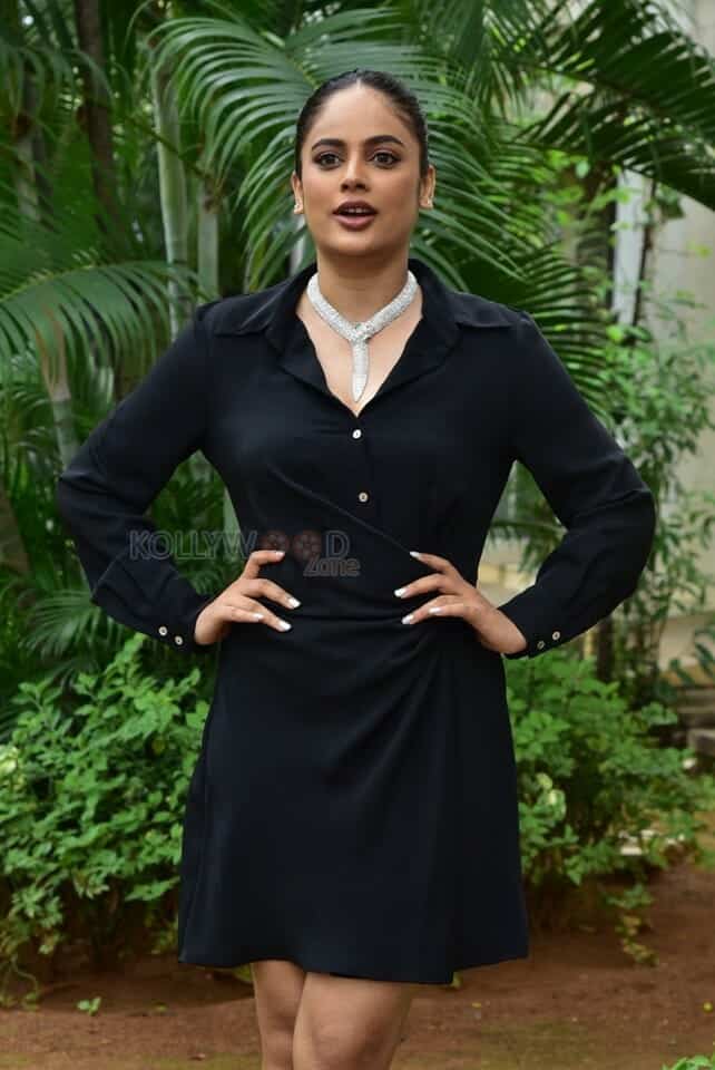 Actress Nandita Swetha at Hidimbha Movie Reverse Trailer Launch Pictures 41