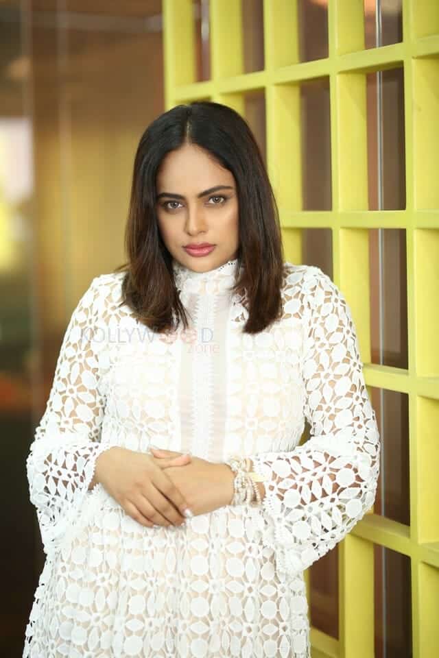 Actress Nanditha Swetha at Hidimba Movie Interview Pictures 26