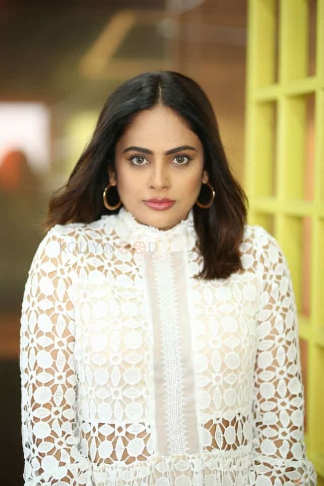 Actress Nanditha Swetha at Hidimba Movie Interview Pictures 28