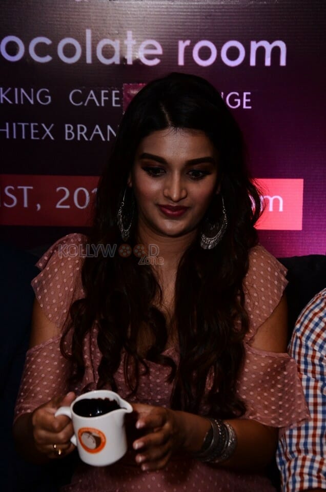 Actress Nidhhi Agerwal Launches Chocolate Room Store In Hitech City Photos